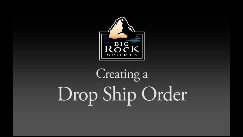 Drop Ship Orders